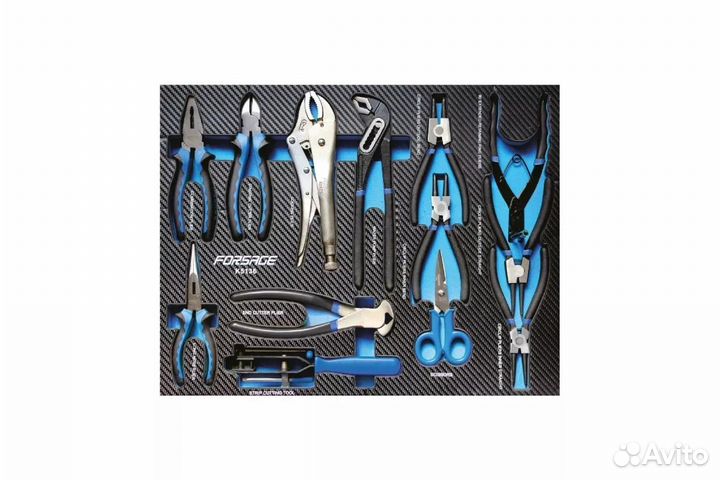 Тележка 7 ящиков F-55300 с инструментом 274 предм