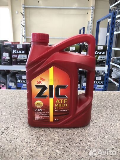 Масло трансмиссионное ZIC ATF Multi LF 4л