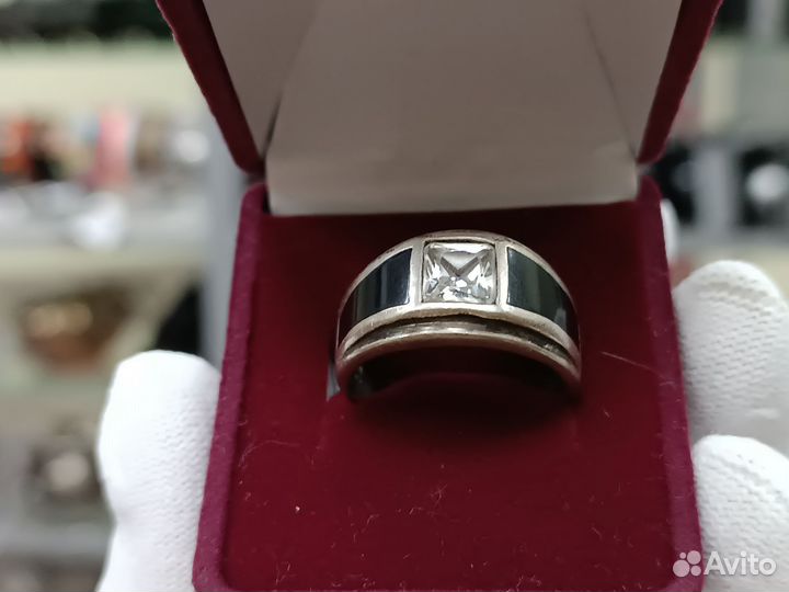 Серебряный Мужской Перстень Проба 925 Винтаж Ретро