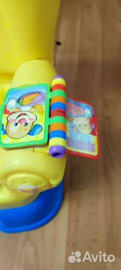 Детский развивающий стульчик fisher price