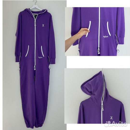 Комбинезон женский S OnePiece фиолетовый