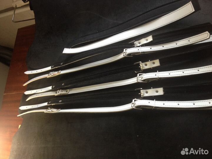 Кожаные ремни для аккордеона, баяна, гармони