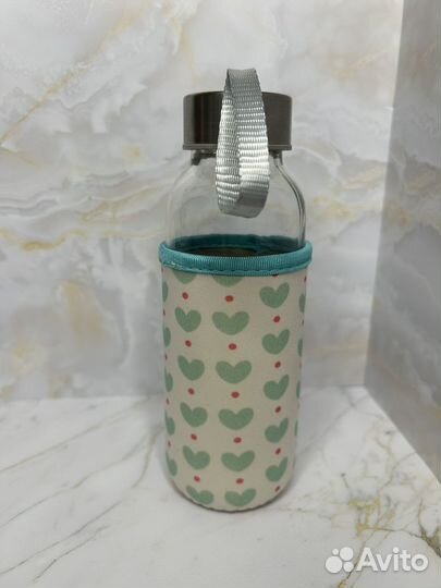 Бутылка для воды стекло