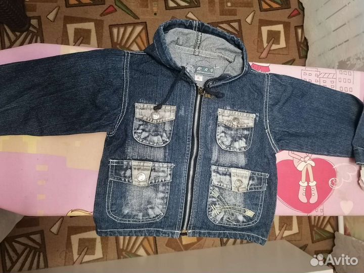 Джинсовка для мальчика 110