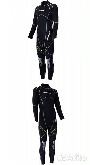 Гидрокостюм 3мм длинный