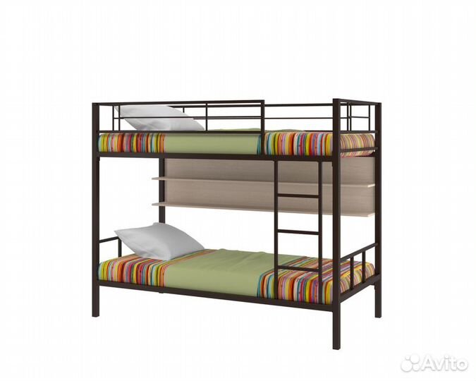 Двухъярусная кровать Севилья 2 с полкой