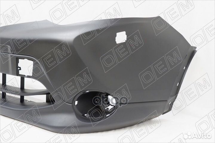 Бампер передний Qashqai 2014-2017 под птф, под