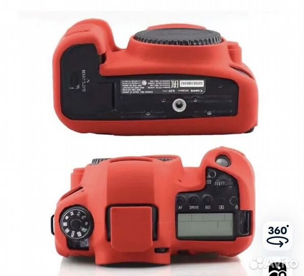 Защитный селиконовый чехол для фотоаппарата Canon