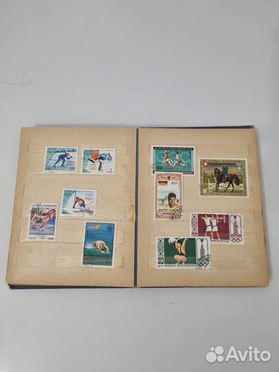 Альбом с марками Разных стран