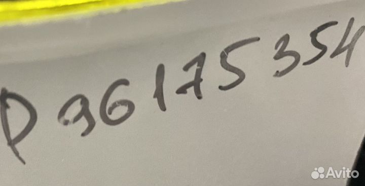 Фара противотуманная правая Daewoo nexia желтая