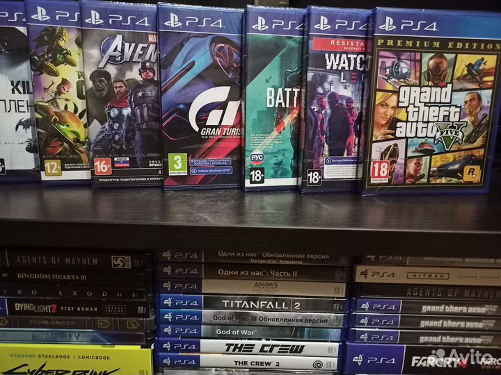 Игры для ps4 ps5