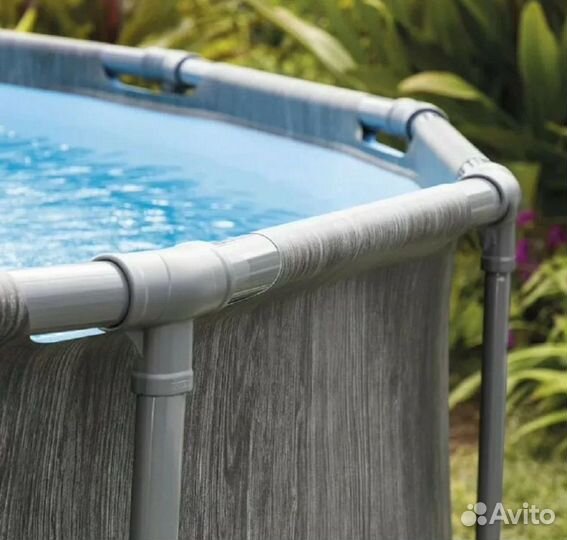 Каркасный бассейн 457x123 GrayWood Intex 26742