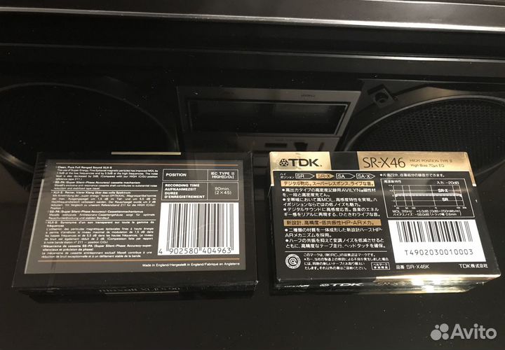 Аудио кассеты из 90-х редкие Maxell, TDK