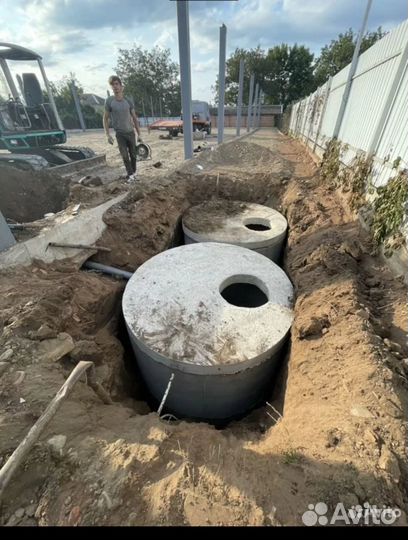 Кольца бетонные /Жби. Септик * под ключ* за 1 день