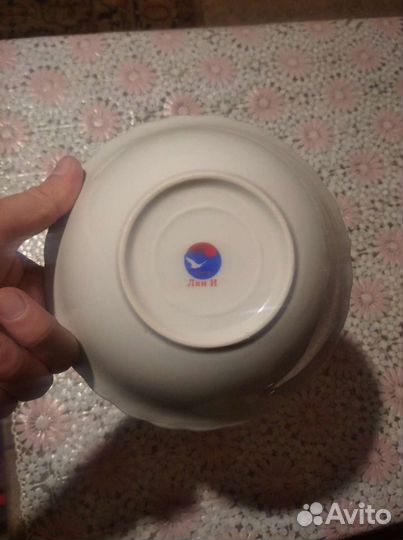 Блюдца Городницкий Фарфоровый З. СССР