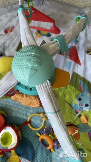 Развивающий коврик tiny love солнечная полянка