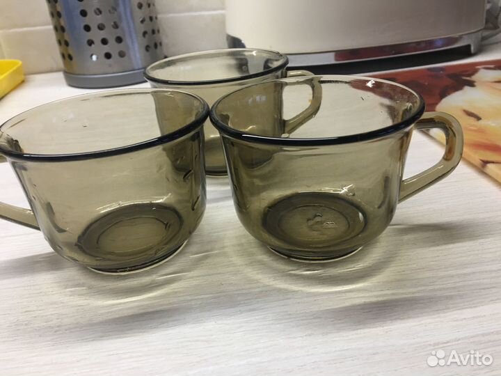 Чайна-кофейные чашки 6 шт