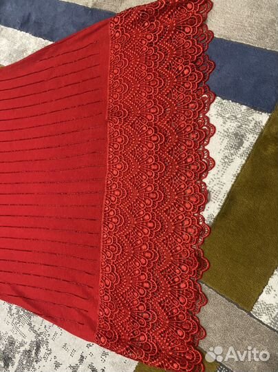 Платье вязаное