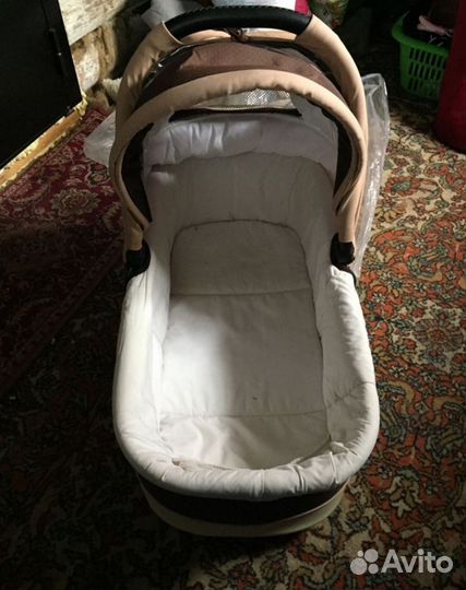 Коляска 2 в 1 riko blanca