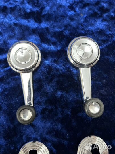 Ваз 2103,2106 новые хром ручки стеклоподъемников