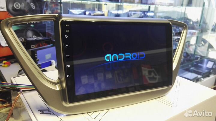 Hyundai solaris c 2017г андроид магнитола