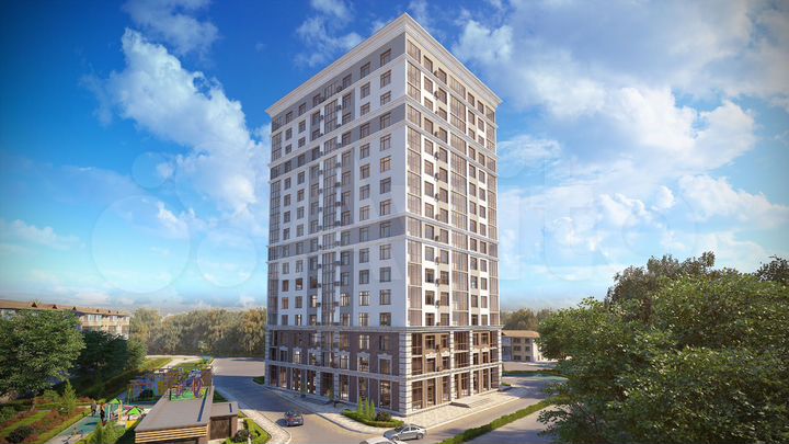 2-к. квартира, 61 м², 11/16 эт.