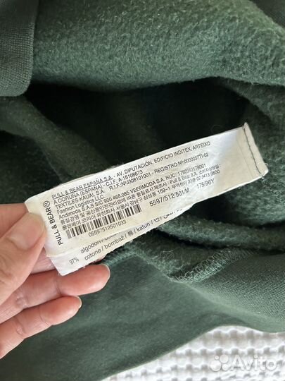 Pull and bear худи толстовка муж весна осень лето