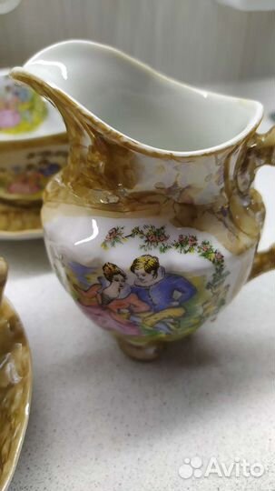 Часть сервиза пастушка. Перламутр