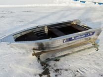 Новая моторная лодка Wyatboat 370Р алюминиевая