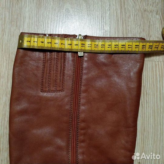 Сапоги женские нат. кожа р.40