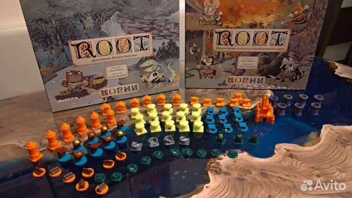 Настольная игра Корни (Root). Аксессуары