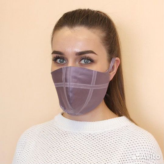 Тканевая защитная маска для лица
