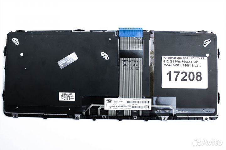 Клавиатура для HP Pro X2 612 G1 p/n: 766641-001