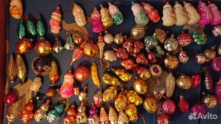 Елочные игрушки СССР