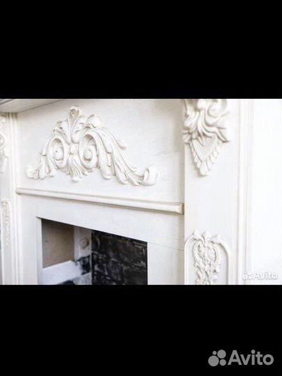 Портал для камина из дерева