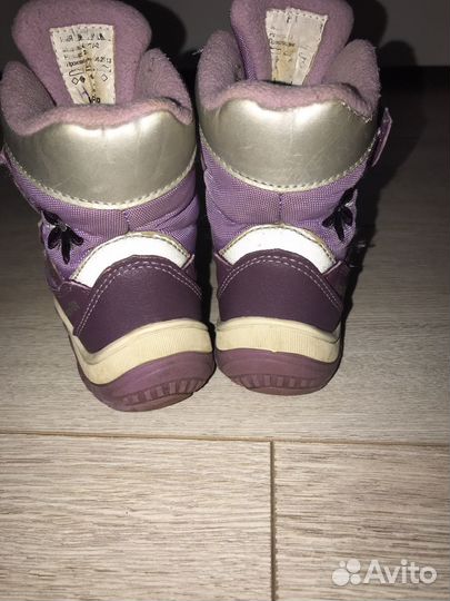 Ботинки зимние капика 23