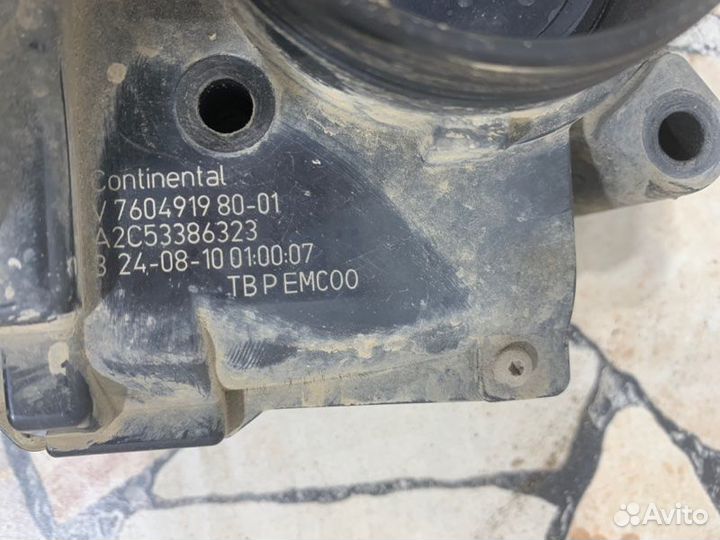 Дроссельная заслонка Citroen C4 хэтчбэк EP6 2010