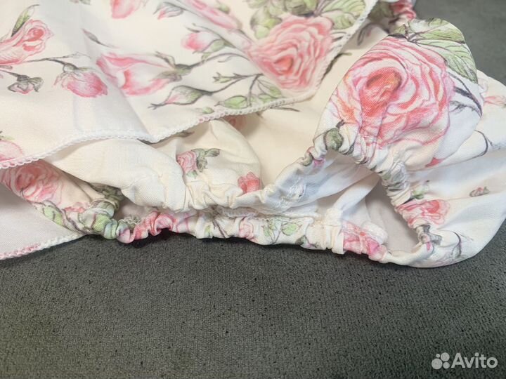 Платье боди летнее для девочки 80