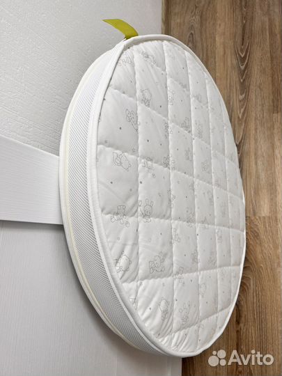 Матрас детский круглый с намотрасником