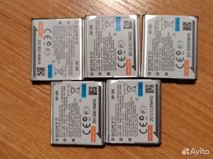 Оригинальный аккумулятор тип N NP-BN