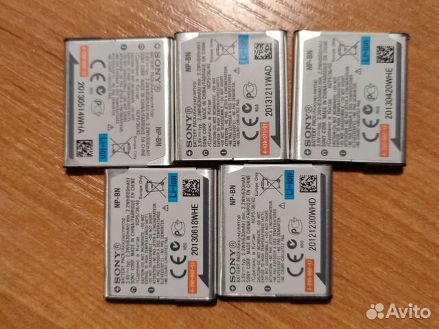 Оригинальный аккумулятор тип N NP-BN