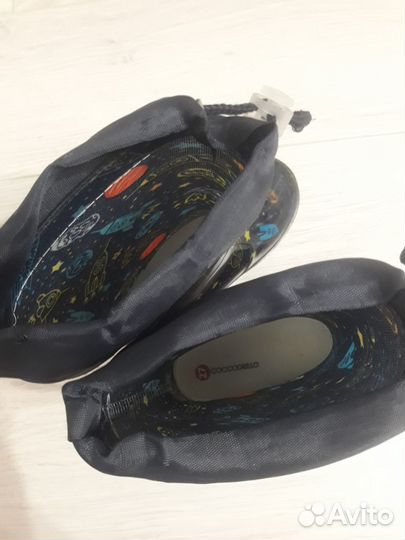 Детские резиновые сапоги мигающие