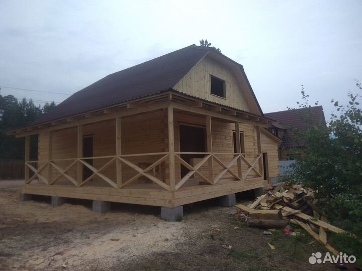 Строительство домов из бруса