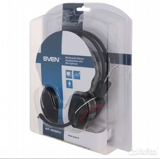 Наушники sven с переходником новые