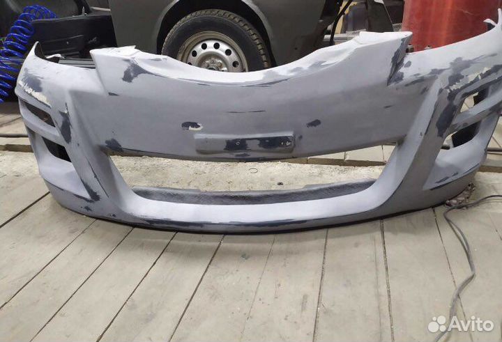 Передний Бампер mazda 3 bk хэтчбек