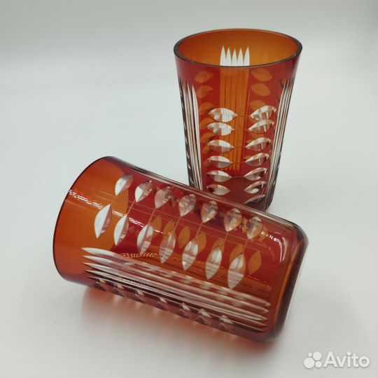 Хрусталь.Рубиновое стекло. Винтаж