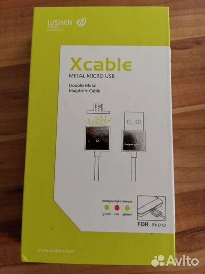 Магнитный кабель USB