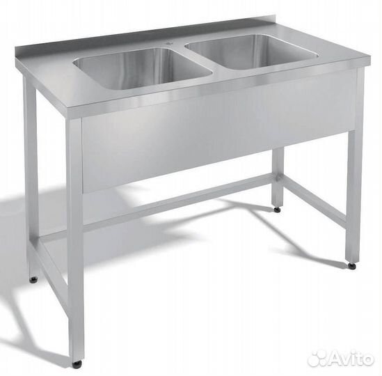 Ванна моечная из нержавейки