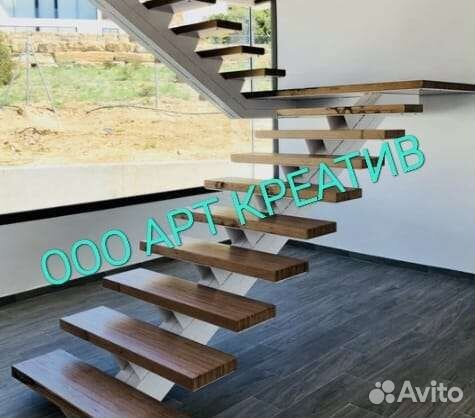 Лестница из металла
