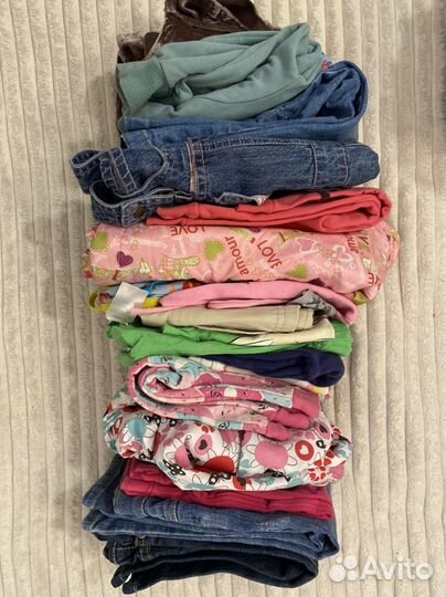 Вещи пакетом на девочку 86